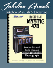 Rock Ola 478 Mystic Manuale di servizio, ricambi e risoluzione problemi con schemi completi