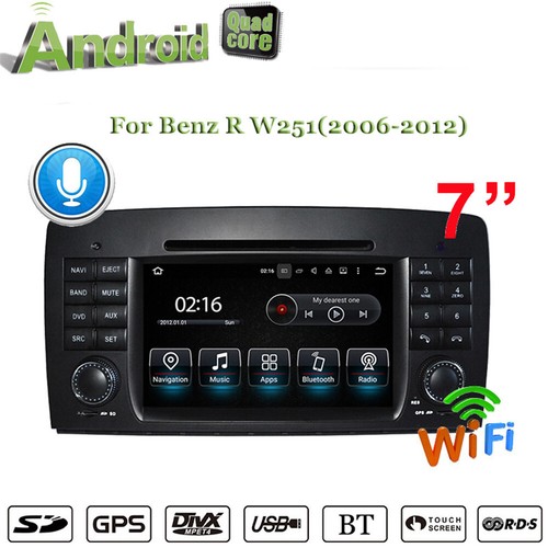 Lettore video auto per benz - auto, 7"