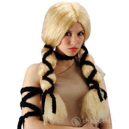 Parrucca vikinga lusso donna - vikinga,