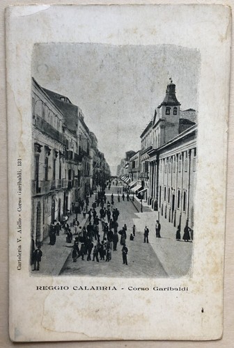 Cartolina reggio calabria - cartolina,