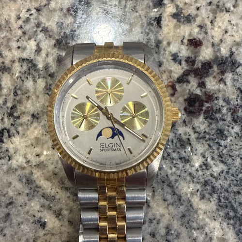 Orologio vintage elgin - elgin, triplo