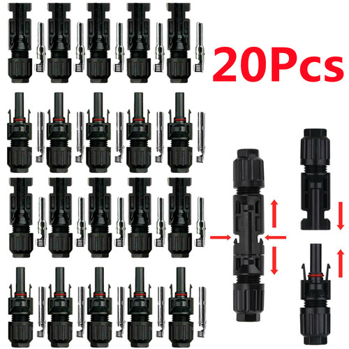 20pcs solar cable connectors - 20pcs,