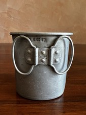 Militaria Gavettino Impero Germanico  nome Soldato e Marchio ww1 Kuk  Alpini 