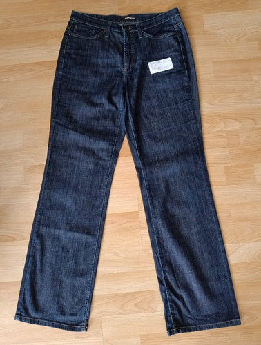 Jeans donna dritto cambio blu - dritto,