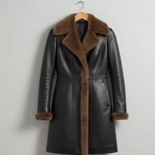 Cappotto donna pelle shearling