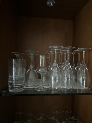 Bicchieri cristallo vintage - bicchieri,