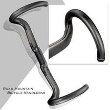 JIMAITEAM 400/420/440mm Manubrio Bici da Strada Alta Resistenza Fibra di Carbonio