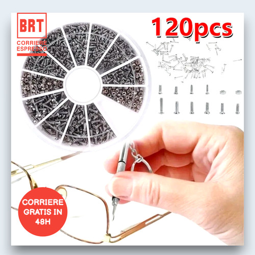 Kit 120pz viti riparazioni - 120pz,