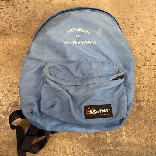 Zaino blu vintage usf - zaino,