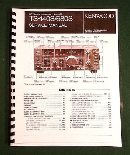 Kenwood 140s manuale di - ts-140s,
