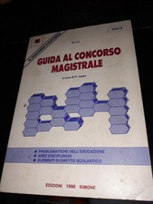 libro - guidaal concorso magistrale 1990