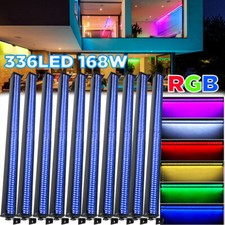 Luce lavaggio parete 168 W RGB