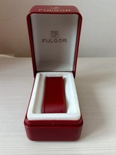 FULGOR Vintage Watch Box Scatola per orologio Uhrenbox 