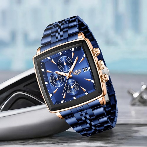 Orologio polso uomo - orologio, acciaio
