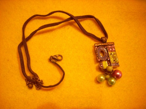Collana con ciondolo vintage - con,