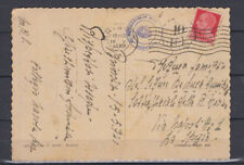 REGNO 1941 IMPERIALE 20 C. SU CARTOLINA CON RARO ANNULLO COMANDO SQUADRIGLIA MAS
