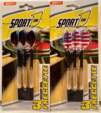 Freccette in metallo peso gr.18 Punta in Metallo (2 confezioni da tre freccette)