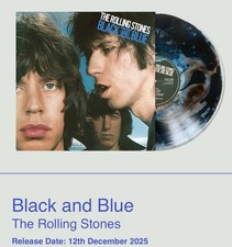 Black and Blue - The Rolling Stones Bad World Rare Vinyl | Presale Listing 💿💎