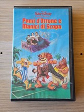 POMI D' OTTONE E MANICI DI SCOPA - VHS WALT DISNEY VS 4035 DA VENDITA * RARA *