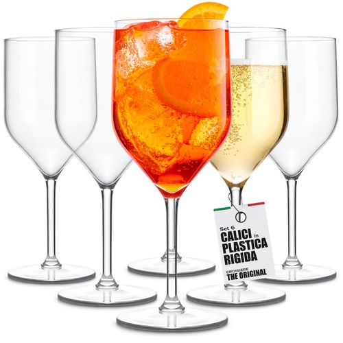 Tundra set calici plastica - set, 6