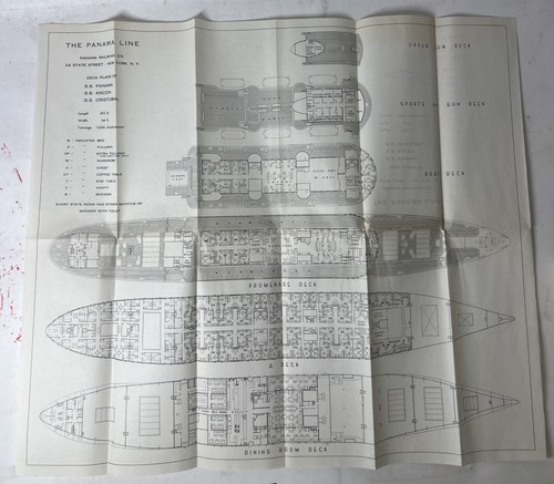 Vintage panama line - panama,