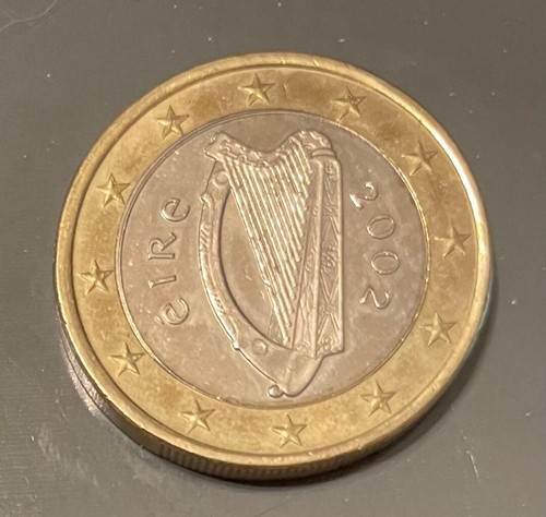 Moneta anno 2002 eire - moneta,