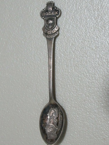Raro antico cucchiaio - antico, rolex