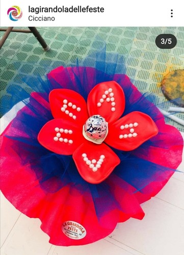 Centrotavola fiore fatto con