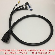Collins  MP-1  MP1 mobile power supply cable 11 pin to COLLINS KWM-2  KWM2A 32-S