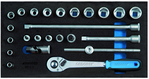 Set chiavi bussola gedore - bussola,