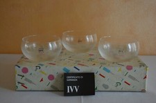 Set Servizio 6 Coppette in vetro per macedonia/dessert (marca IVV)