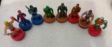 LOTTO 8 TIMBRINI MASTERS OF THE UNIVERSE - MOTU - MATTEL - ANNI 80