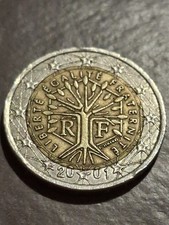 2 Euro Coin Error Liberte Egalite Fraternite 2001