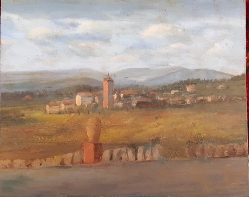 Quadro dipinto olio - quadro, tavola
