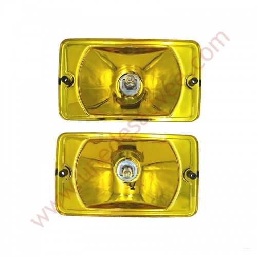 Fond chromé jaune cuvelage - jaune,