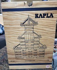 Blocchi in legno Kapla 279 pezzi con scatola portaoggetti e libretto design made in France