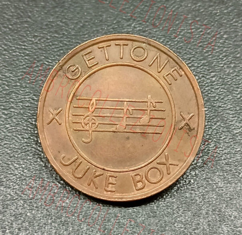 Gettone juke box apparecchi - juke,