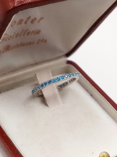 Anello fedina donna argento - fedina,