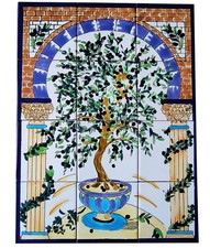 Piastrelle dipinte a mano