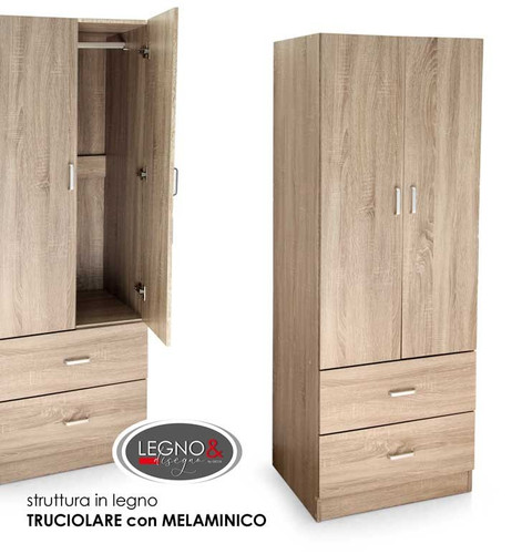 Armadio h180 42cm - moderno, 2