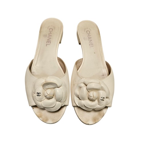 Sandali chanel bianchi con - chanel,