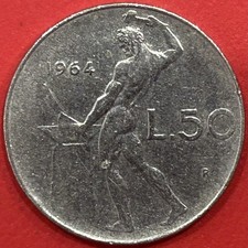 Moneta 50 LIRE ( 1964 )