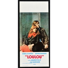 locandina LOULOU gerard depardieu isabelle huppert maurice pialat marchand B07