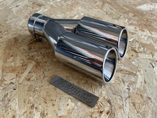 Terminale di scarico doppio