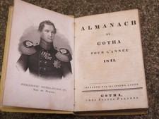 ALMANACH de GOTHA -1841 JUSTUS