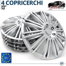 4 Copricerchi Auto 13 Pollici