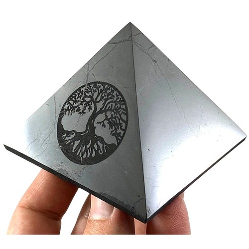 Piramide shungite 5x5 albero - shungite,