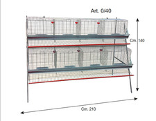 Gabbia Per Galline Ovaiole a
