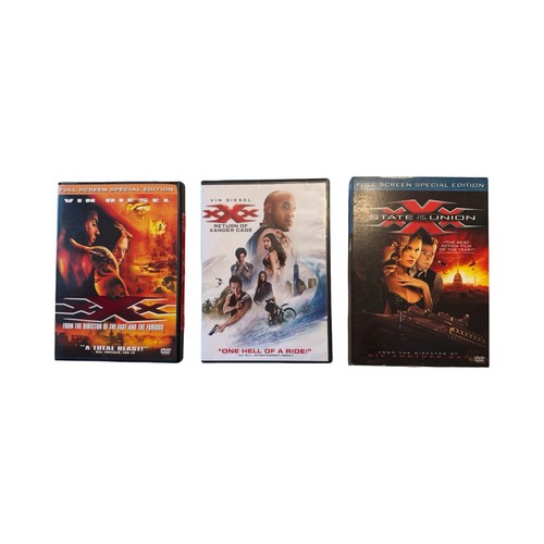 Xxx trilogy dvd - xxx, diesel