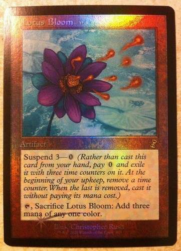 Foil lotus bloom - bloom, promo